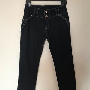 Y2k Low Rise Dark Wash Jeans